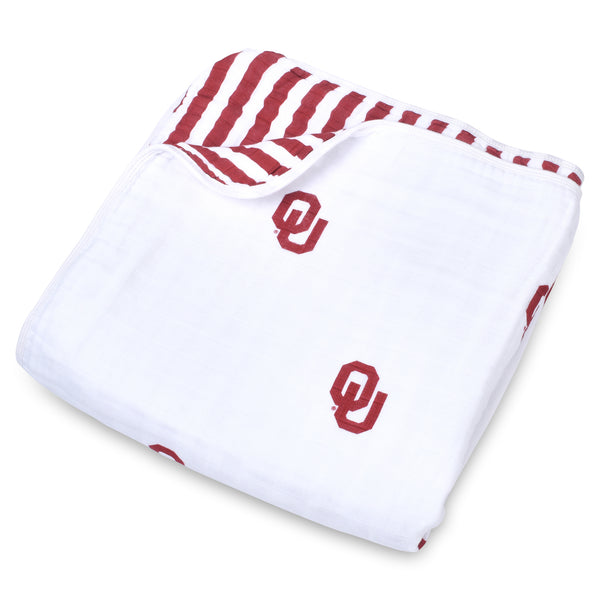University of Oklahoma Muslin Blanket – Three Little Anchors