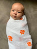 Clemson University Swaddle Blanket
