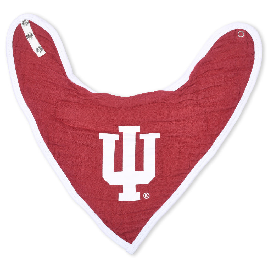 Indiana University Bandana Bib (Crimson)