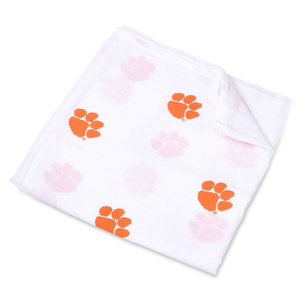 Clemson University Swaddle Blanket