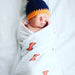 University of Illinois Swaddle Blanket