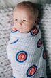 Chicago Cubs Swaddle Blanket