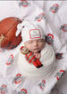 The Ohio State University Swaddle Blanket