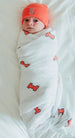 University of Illinois Swaddle Blanket