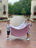 Indiana University Muslin Family Blanket