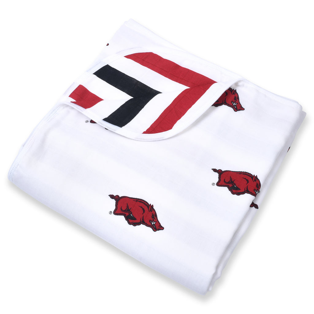 University of Arkansas Muslin Blanket