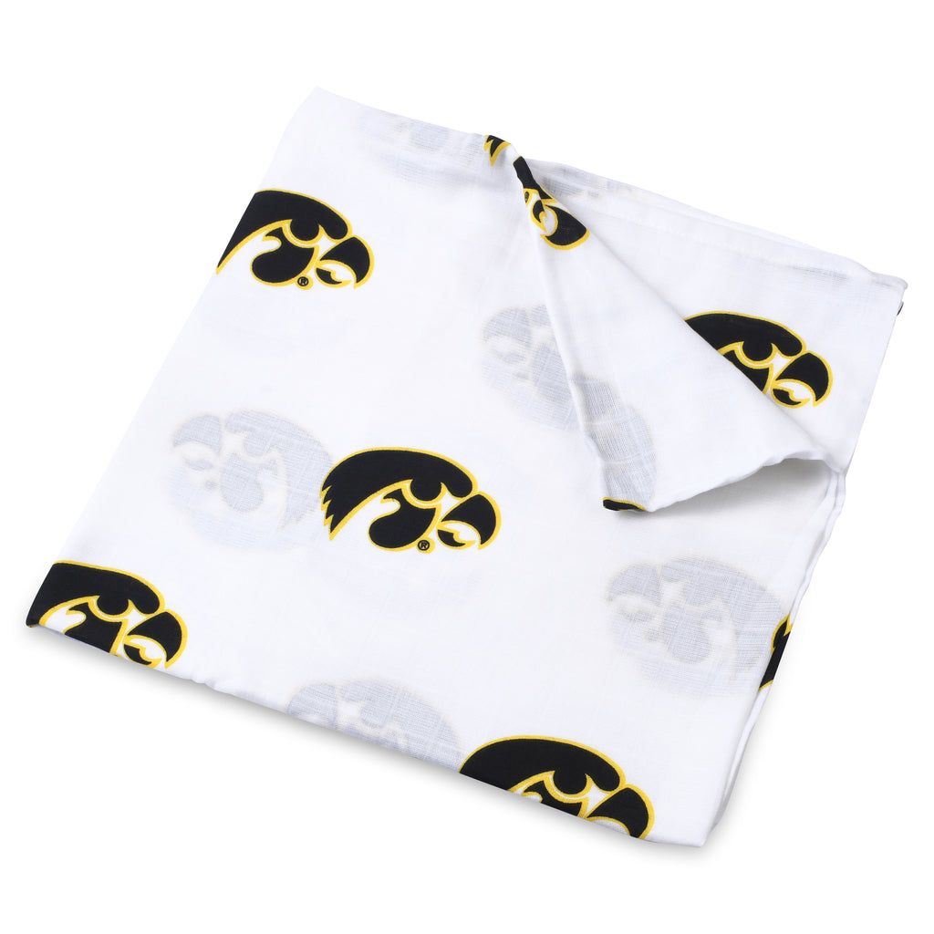 University Of Iowa Swaddle Blanket