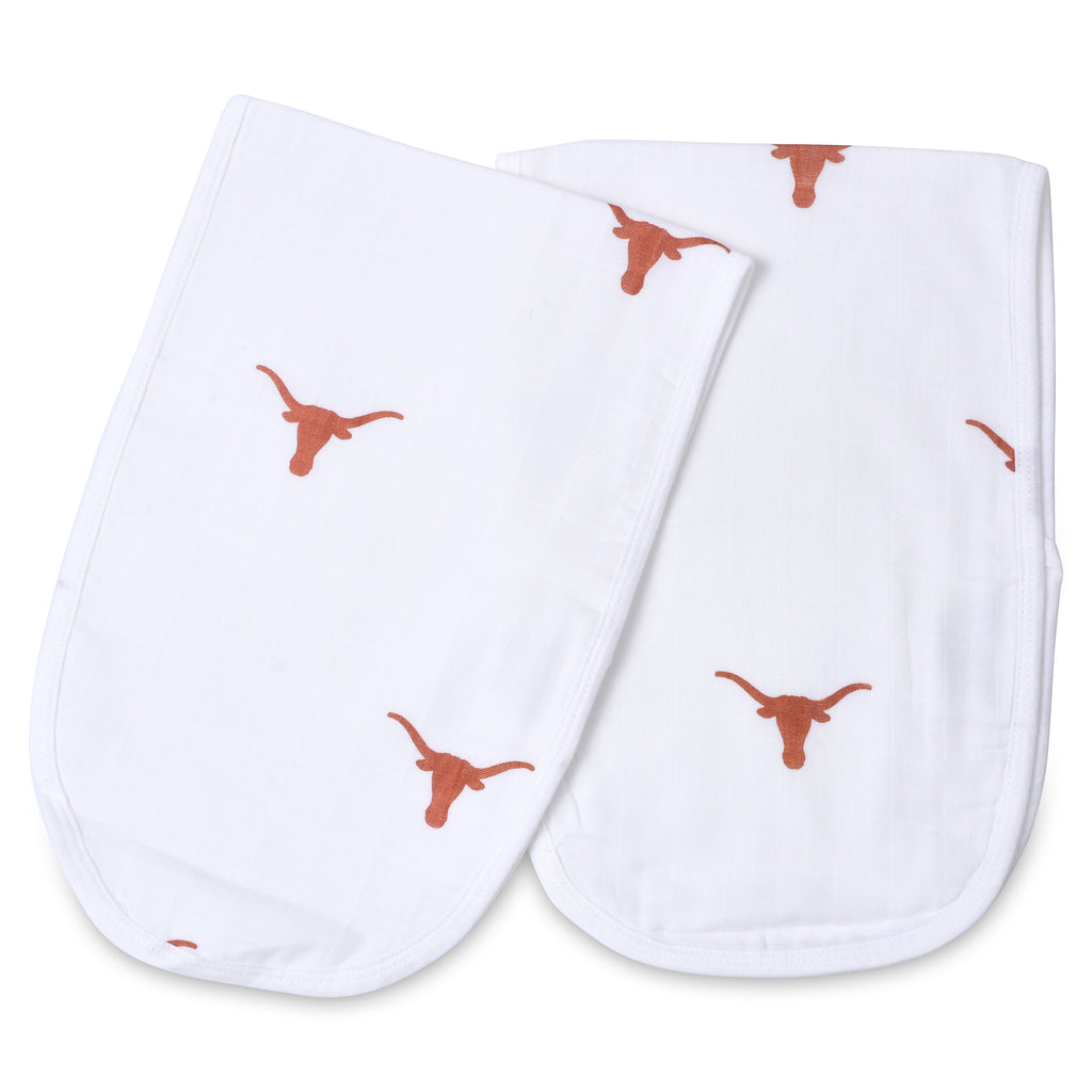 University of Texas, Austin 2pk Burp Cloths