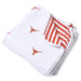 Texas Longhorns Four Layer Muslin Blanket