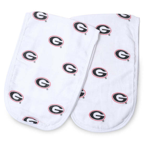 **Pre Order** University of Georgia 2pk Burp Cloths