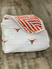 Texas Longhorns Four Layer Muslin Blanket
