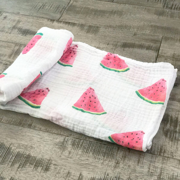 Watermelon Swaddle Three Little Anchors