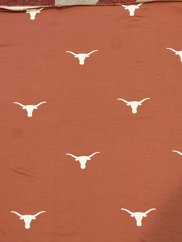 University of Texas Knit Swaddle