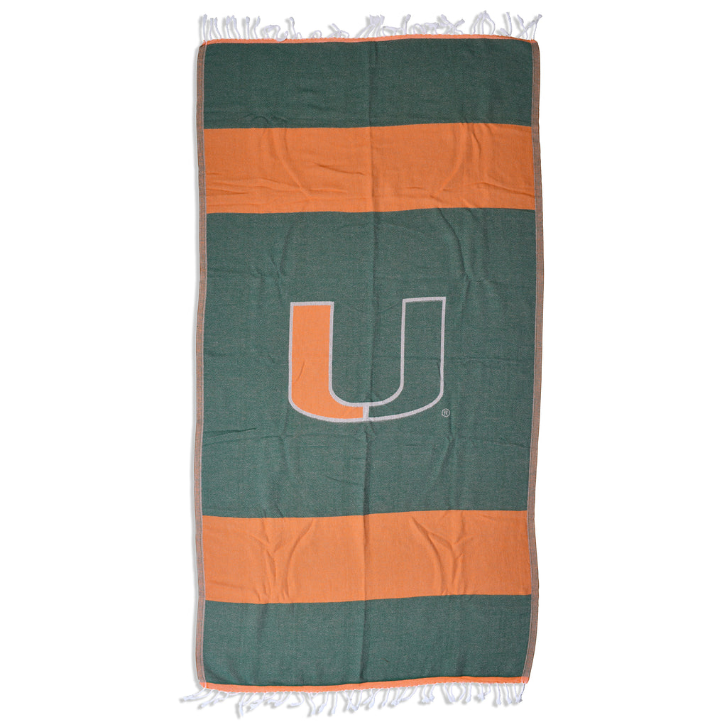 University of Miami Beach Towel