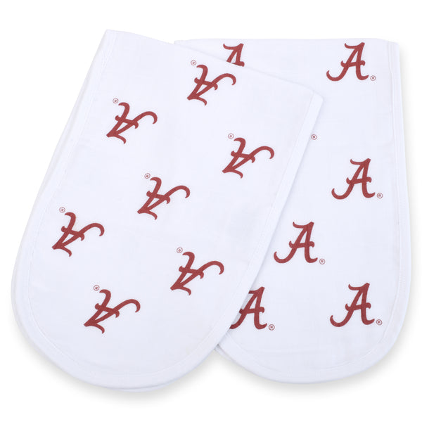 University of Alabama 2pk Burp Cloth