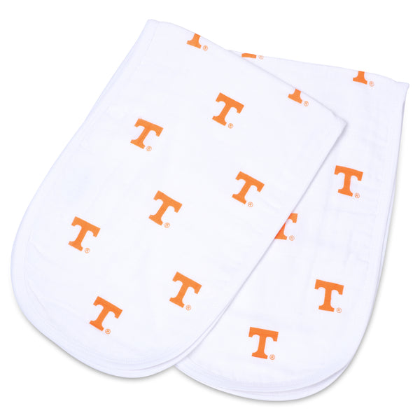 University of Tennessee 2pk Burp Cloths