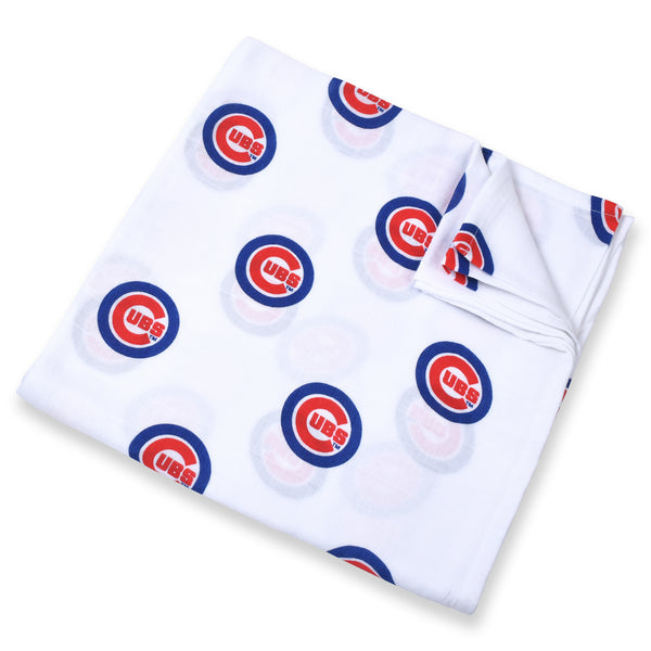 Chicago Cubs Swaddle Blanket