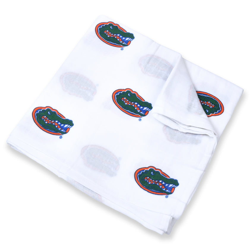 University of Florida Swaddle Blanket Three Little Anchors