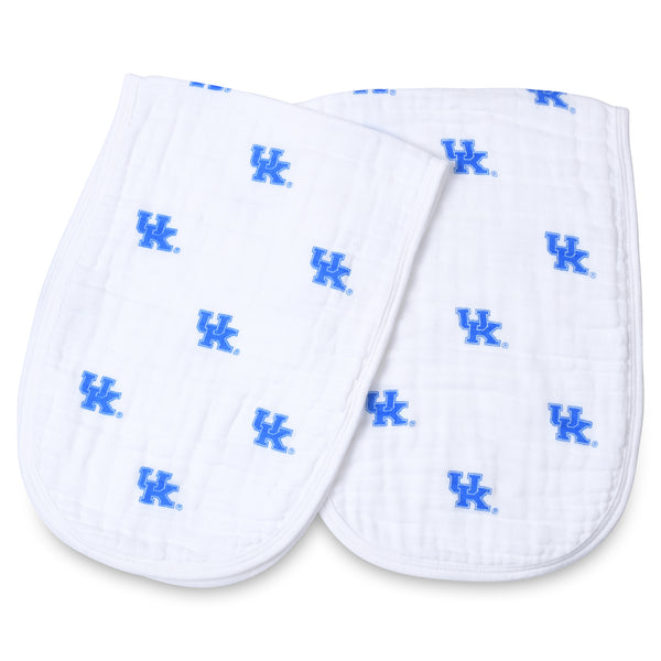 University of Kentucky 2pk Burp Cloths