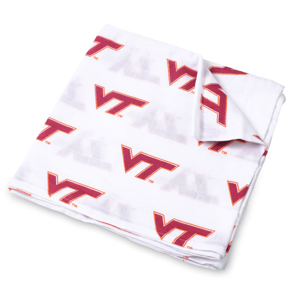 Virginia Tech Swaddle Blanket