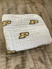 Purdue University Muslin Blanket