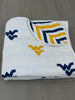 West Virginia University Muslin Blanket